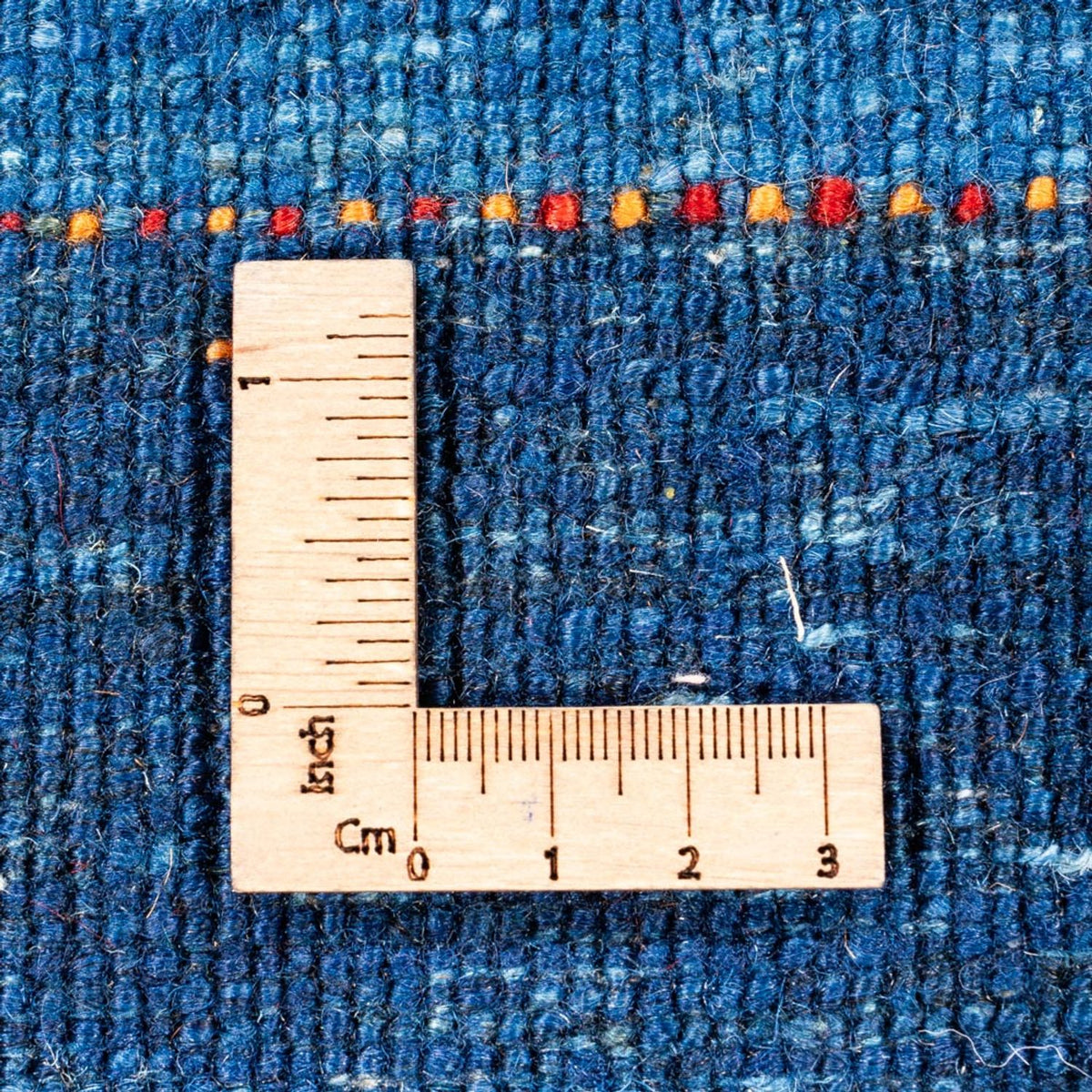 Tappeto Gabbeh - Loribaft Persero - 129 x 85 cm - blu