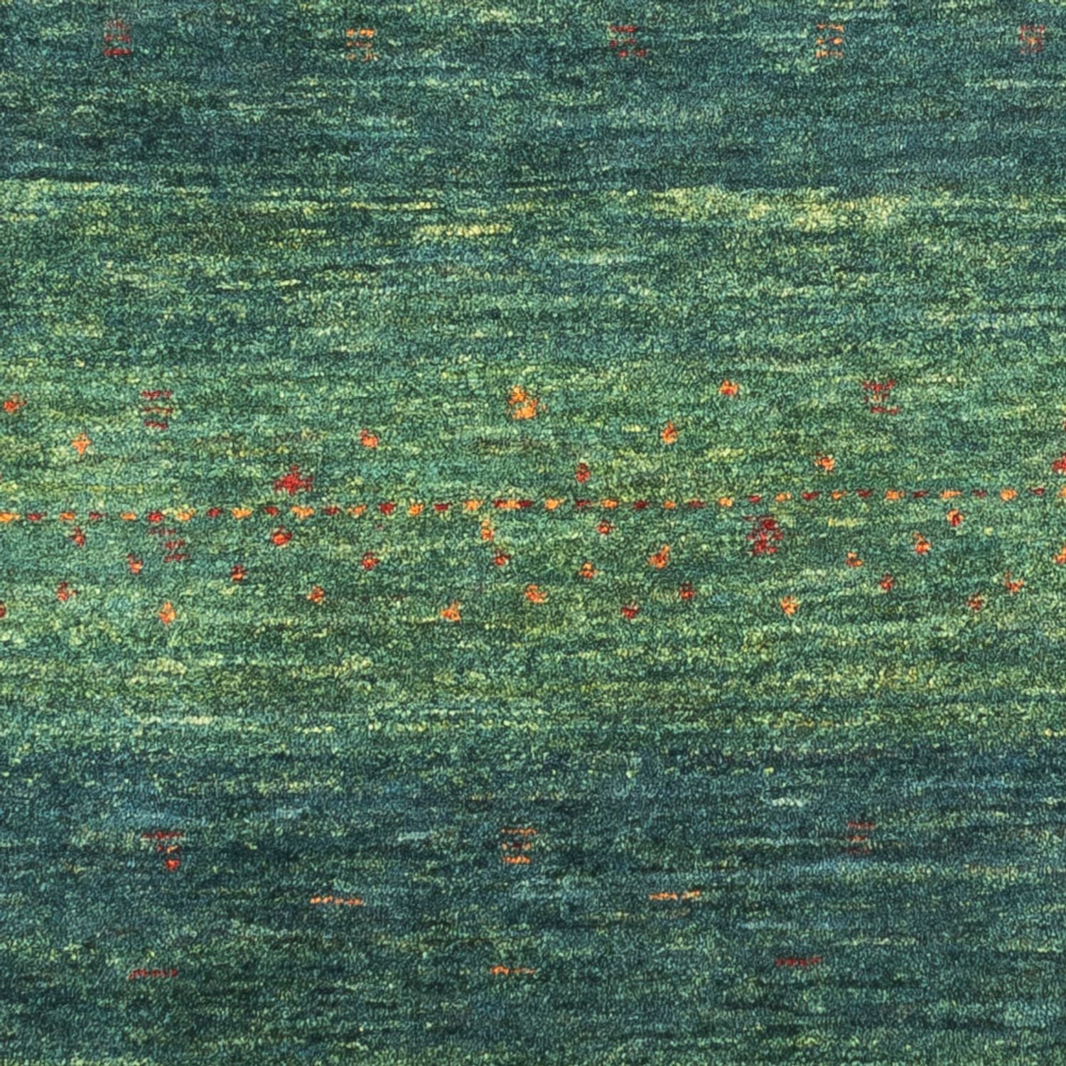 Tappeto Gabbeh - Loribaft Persero - 126 x 84 cm - verde