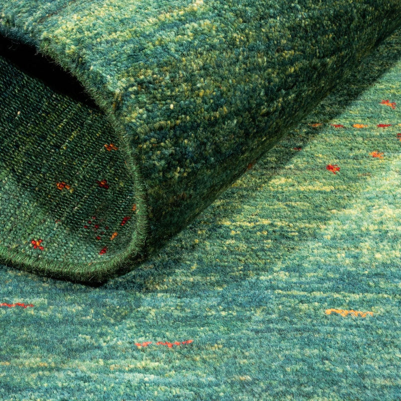 Tappeto Gabbeh - Loribaft Persero - 126 x 84 cm - verde