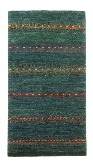 Tappeto Gabbeh - Loribaft Persero - 136 x 68 cm - verde