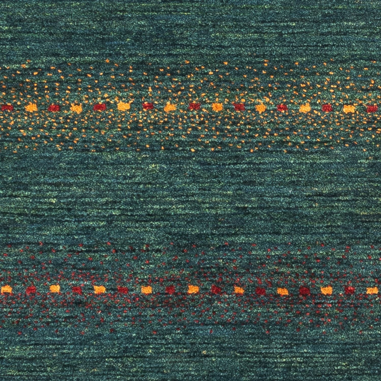 Tappeto Gabbeh - Loribaft Persero - 136 x 68 cm - verde