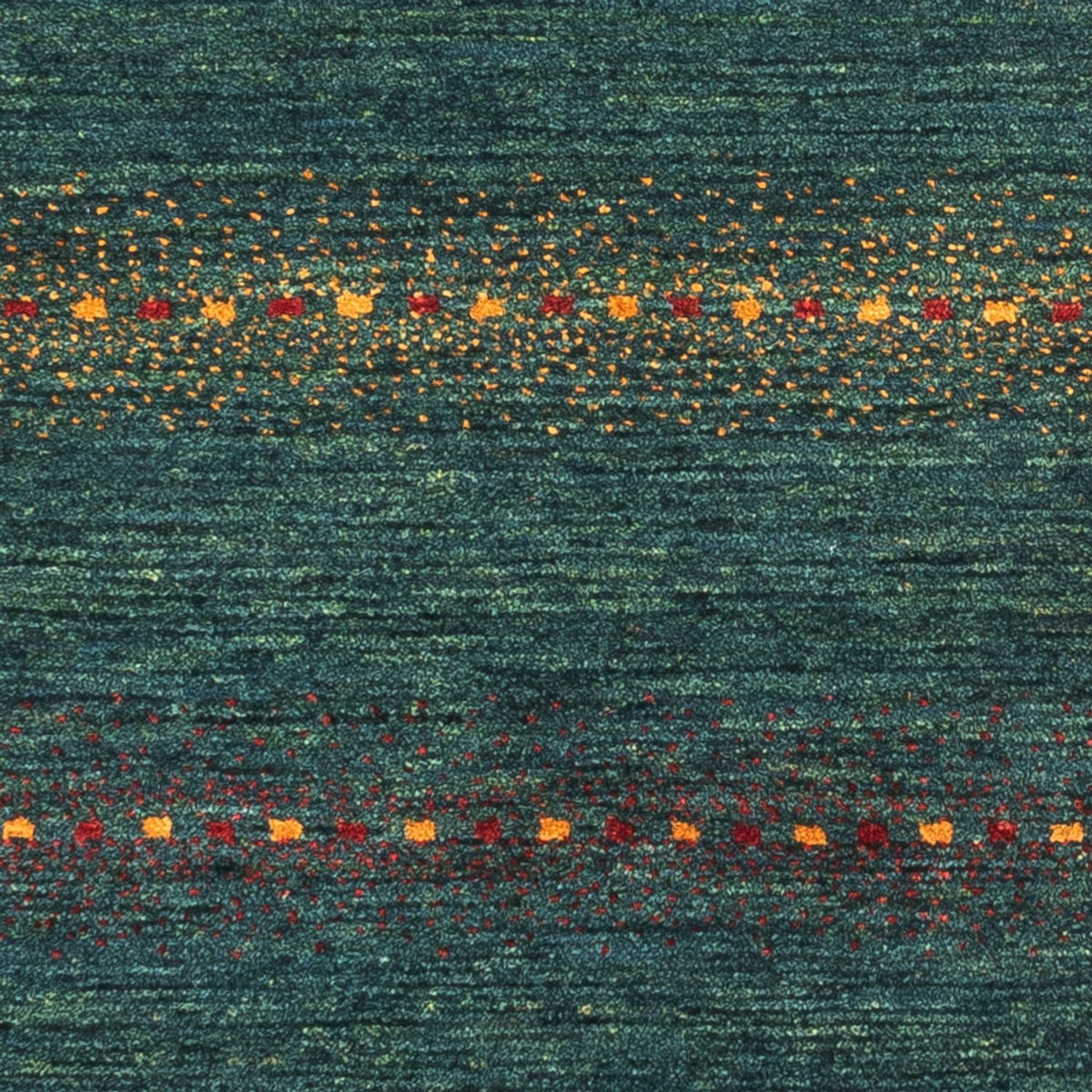 Tappeto Gabbeh - Loribaft Persero - 136 x 68 cm - verde