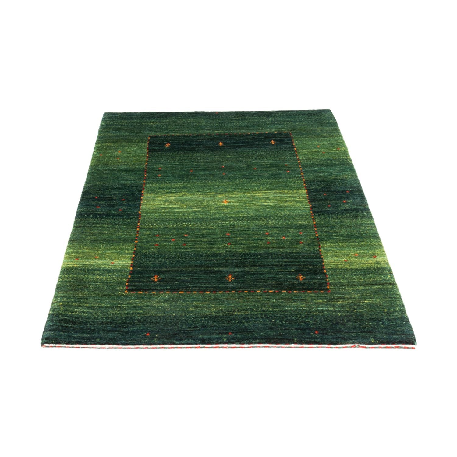 Tappeto Gabbeh - Loribaft Persero - 128 x 80 cm - verde