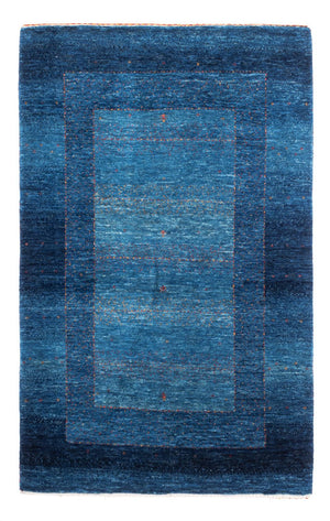 Tappeto Gabbeh - Loribaft Persero - 134 x 88 cm - blu