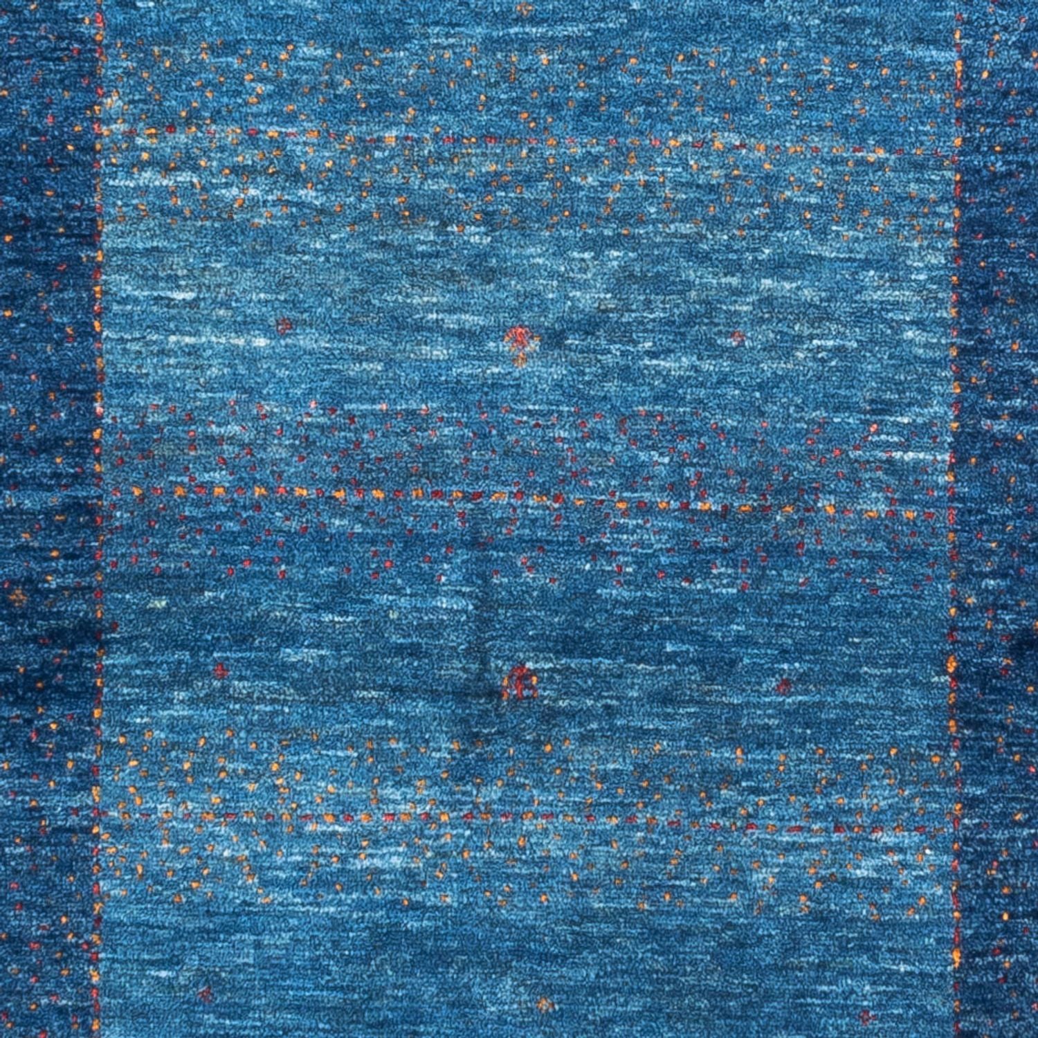 Tappeto Gabbeh - Loribaft Persero - 134 x 88 cm - blu