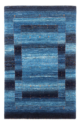 Tappeto Gabbeh - Loribaft Persero - 129 x 84 cm - blu