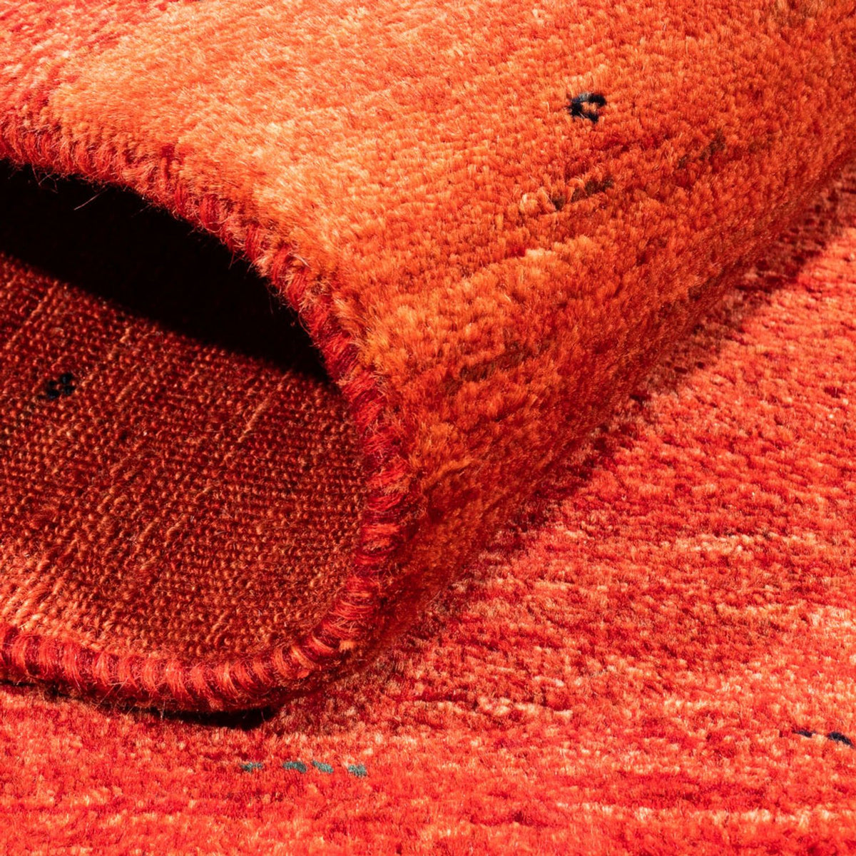 Tappeto Gabbeh - Loribaft Persero - 118 x 82 cm - rosso