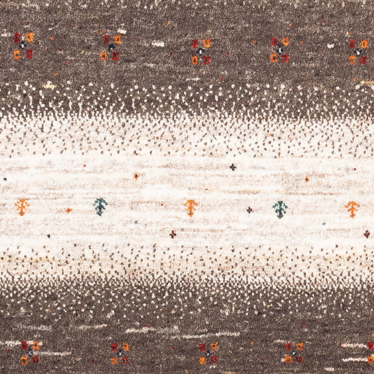 Tappeto Gabbeh - Loribaft Persero - 127 x 82 cm - grigio