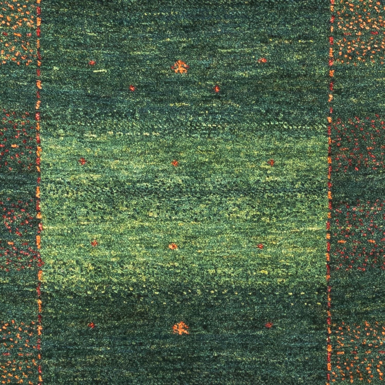 Tappeto Gabbeh - Loribaft Persero - 121 x 85 cm - verde