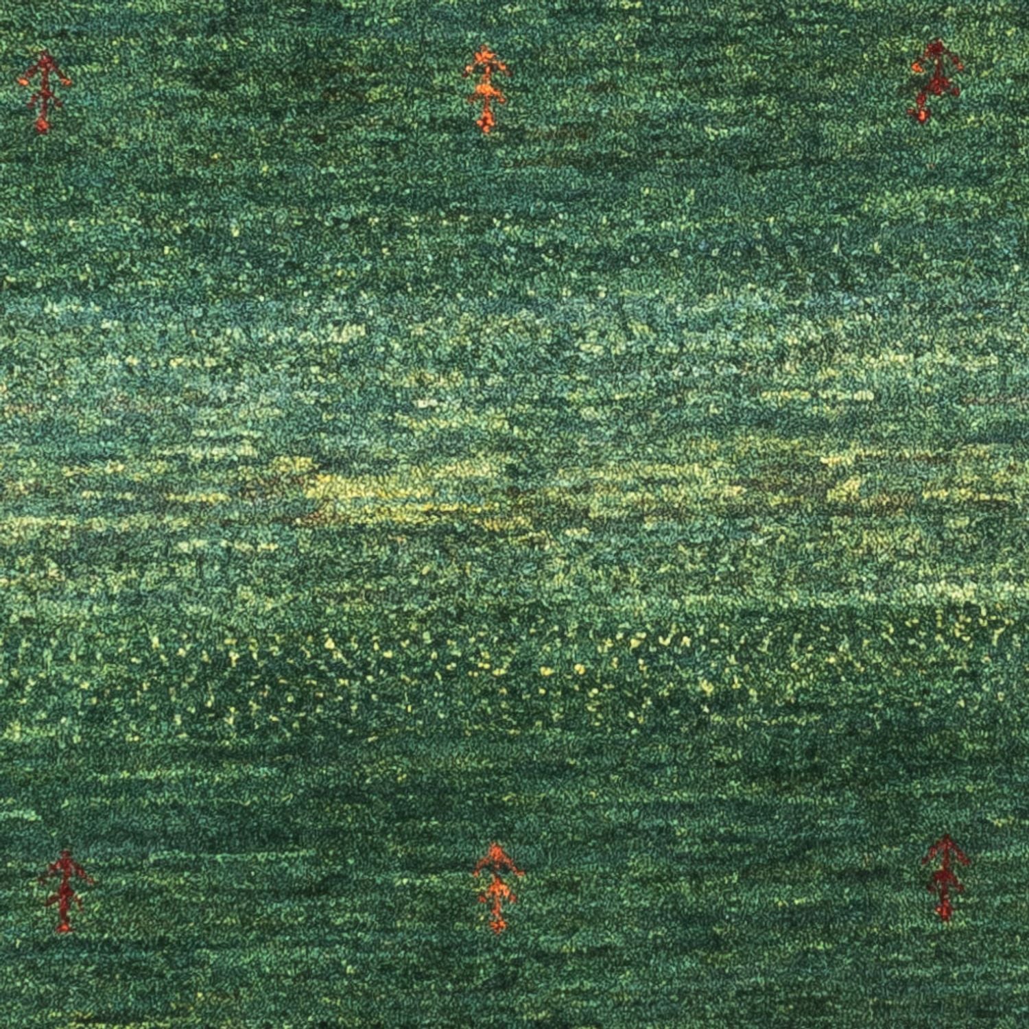 Tappeto Gabbeh - Loribaft Persero - 120 x 80 cm - verde