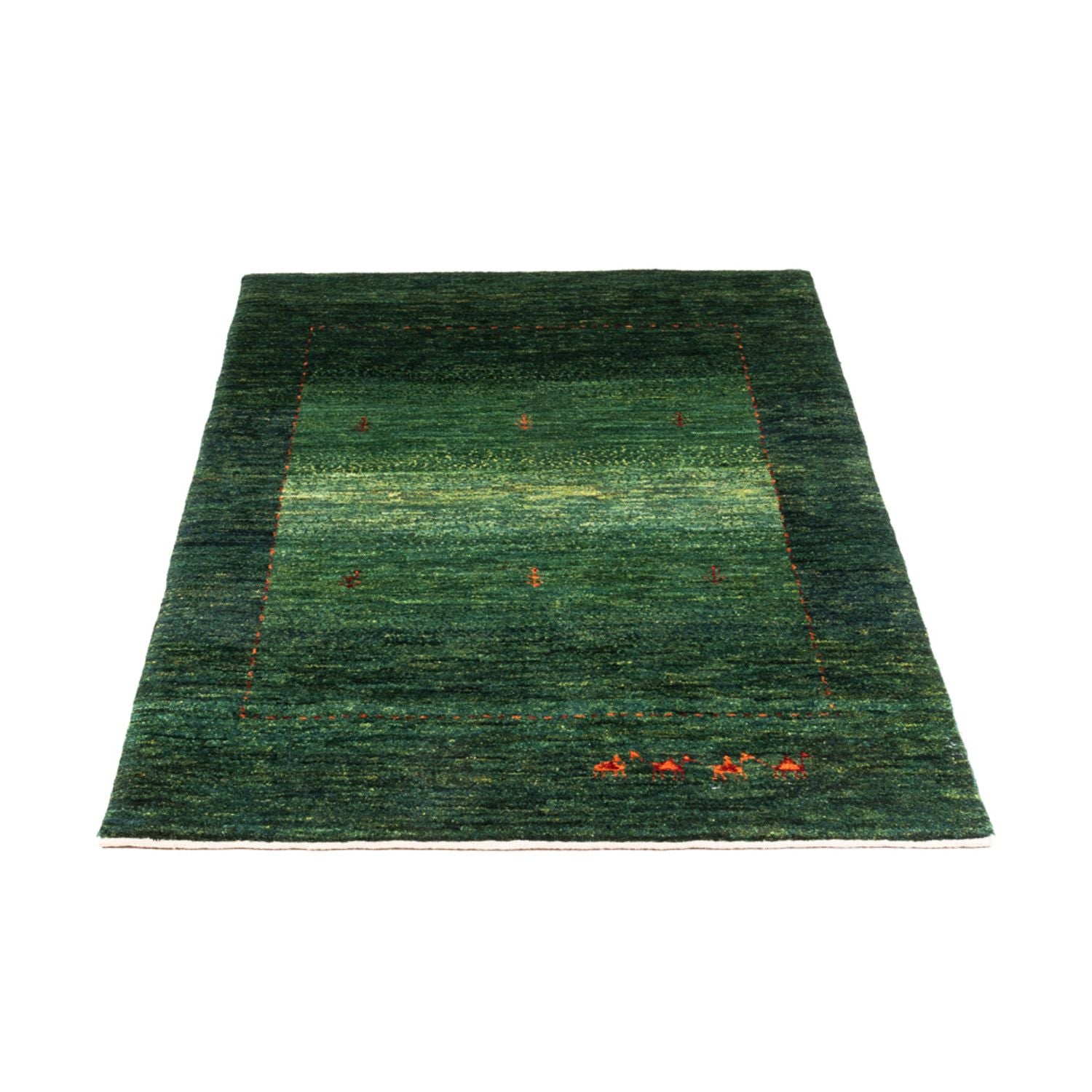 Tappeto Gabbeh - Loribaft Persero - 120 x 80 cm - verde