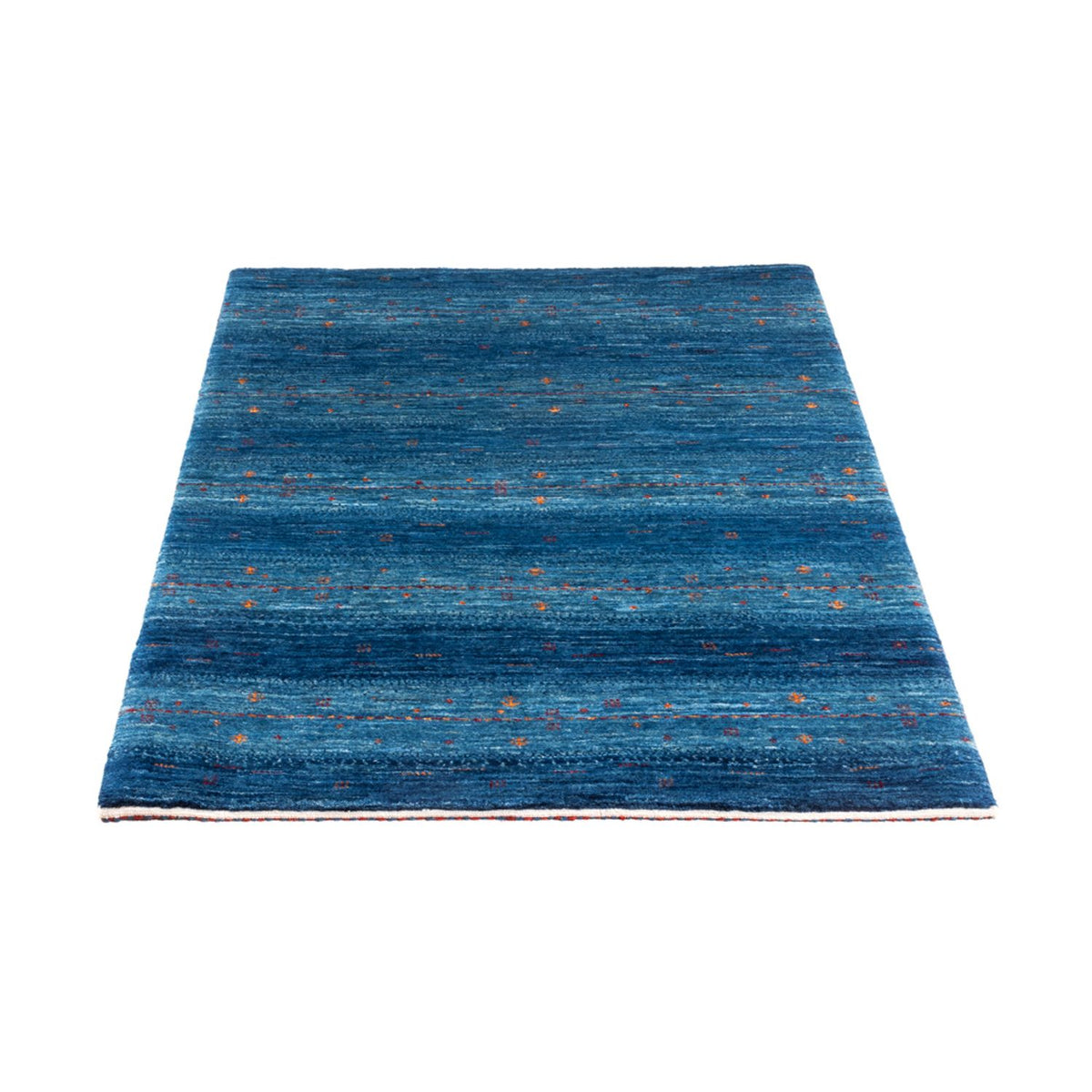 Tappeto Gabbeh - Loribaft Persero - 131 x 85 cm - blu