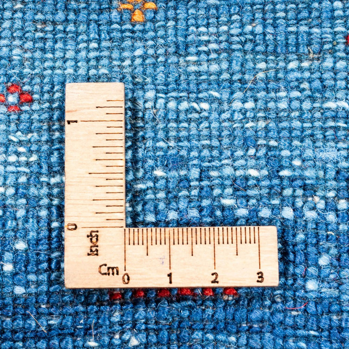 Tappeto Gabbeh - Loribaft Persero - 131 x 85 cm - blu