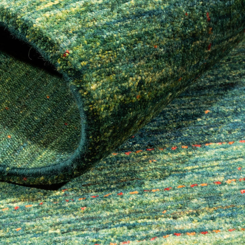Tappeto Gabbeh - Loribaft Persero - 135 x 84 cm - verde