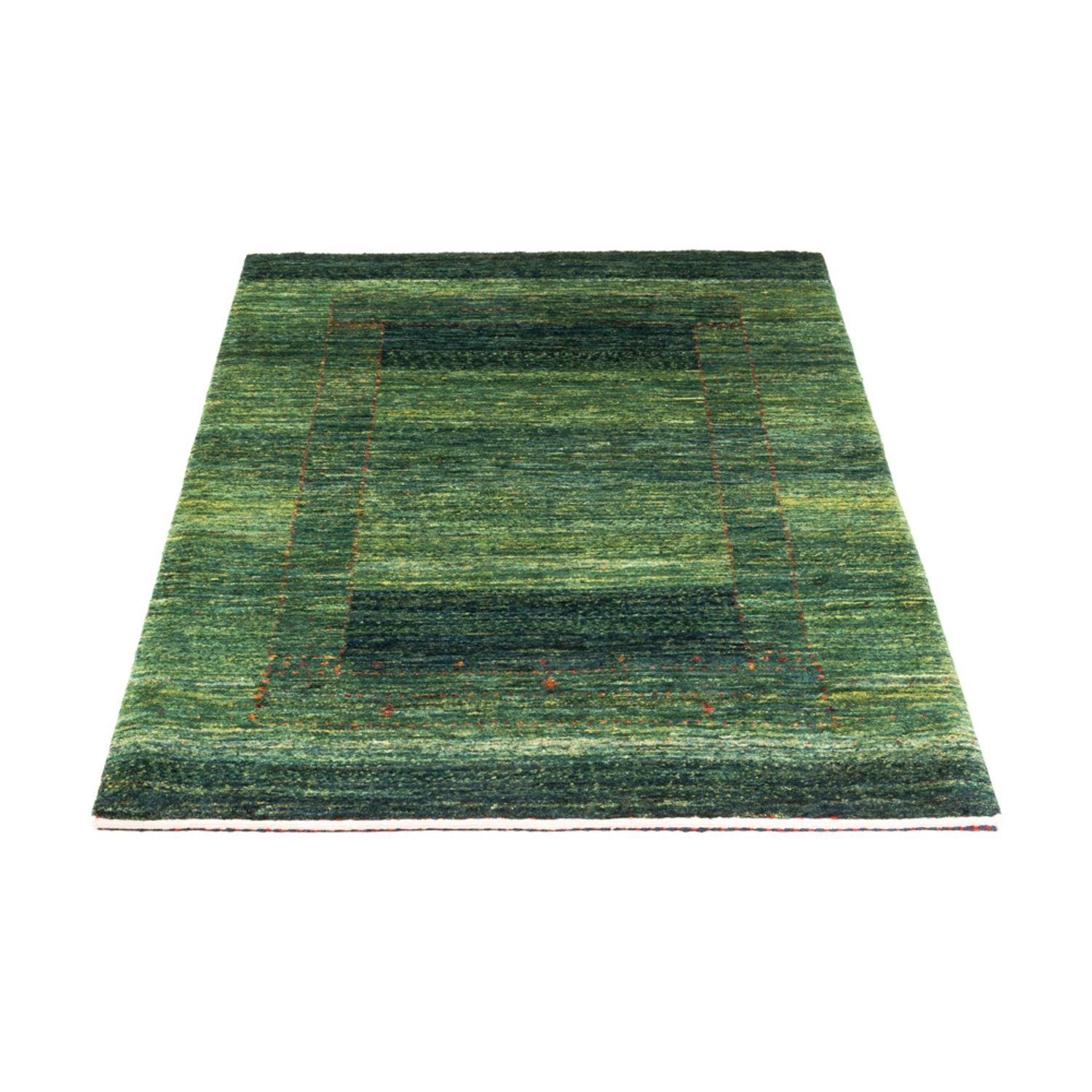 Tappeto Gabbeh - Loribaft Persero - 135 x 84 cm - verde