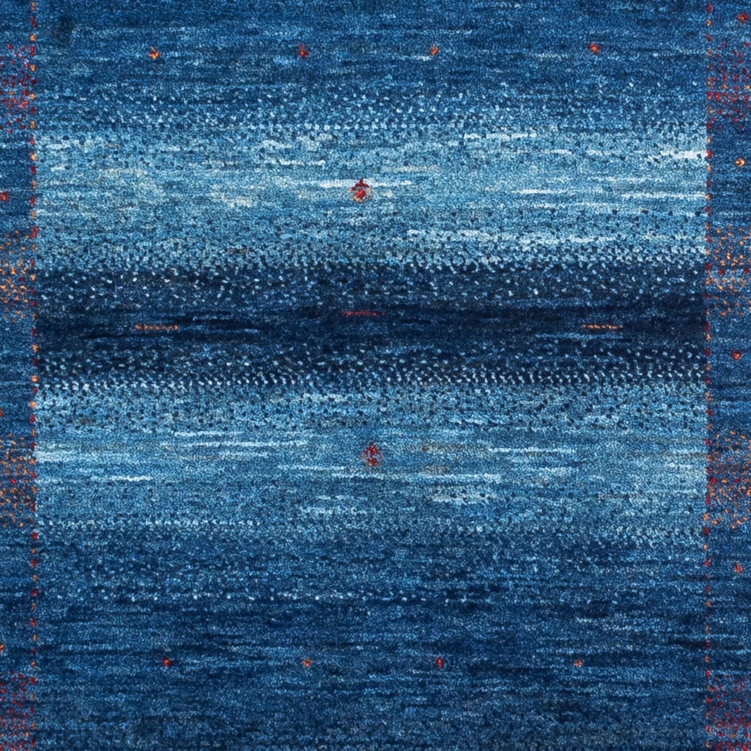 Tappeto Gabbeh - Loribaft Persero - 122 x 91 cm - blu