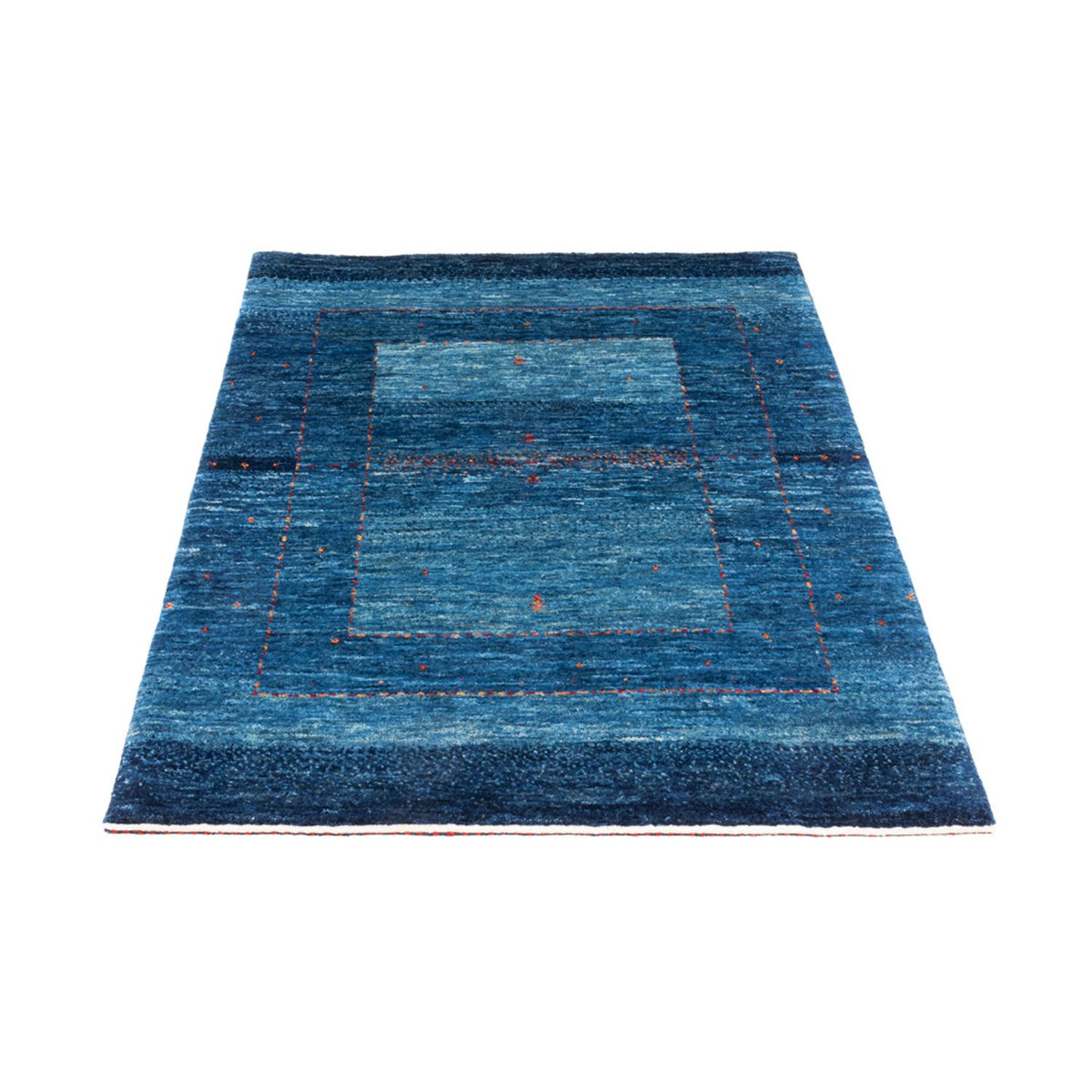 Tappeto Gabbeh - Loribaft Persero - 122 x 83 cm - blu