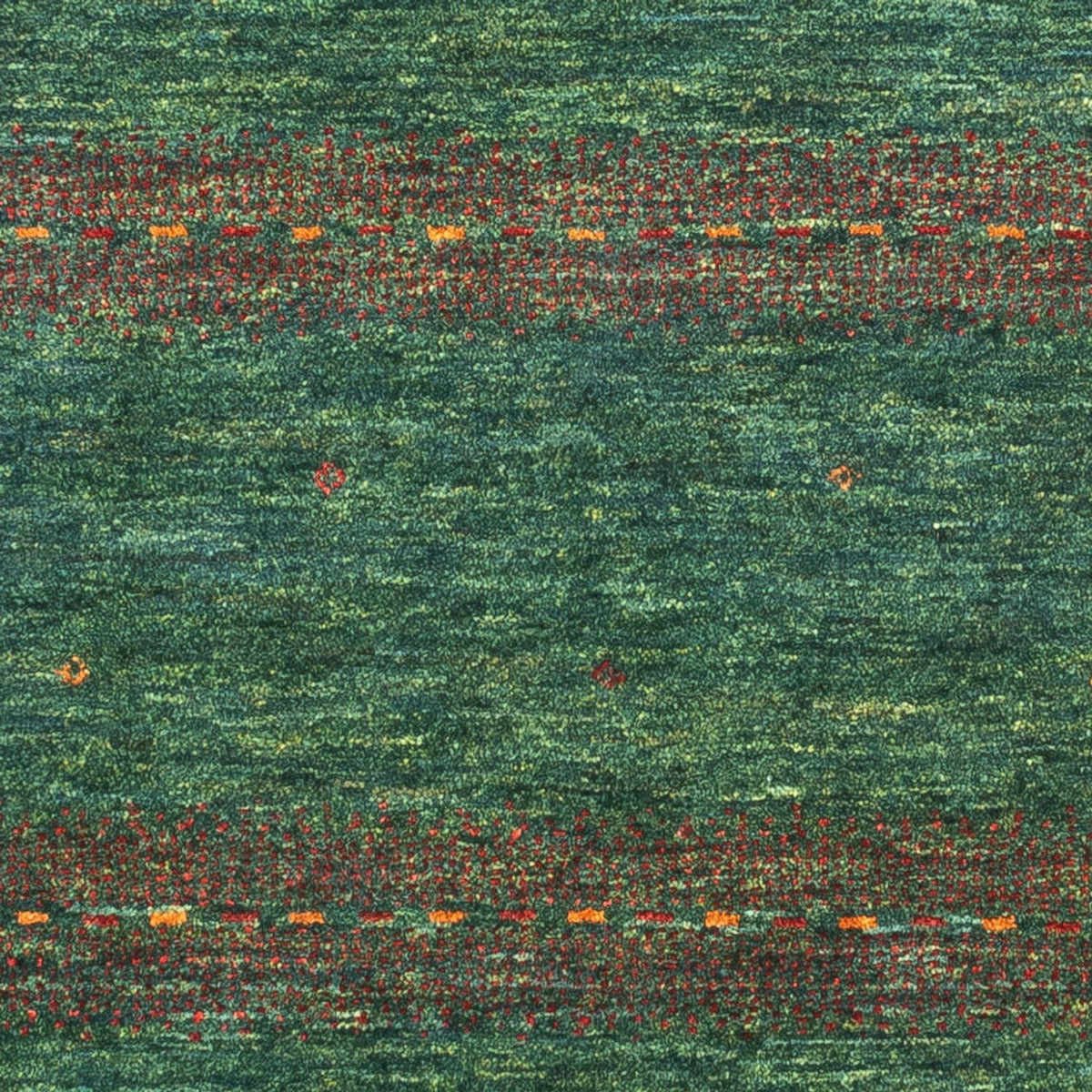 Tappeto Gabbeh - Loribaft Persero - 128 x 82 cm - verde