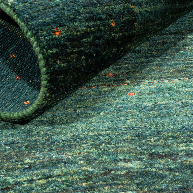 Tappeto Gabbeh - Loribaft Persero - 124 x 85 cm - verde