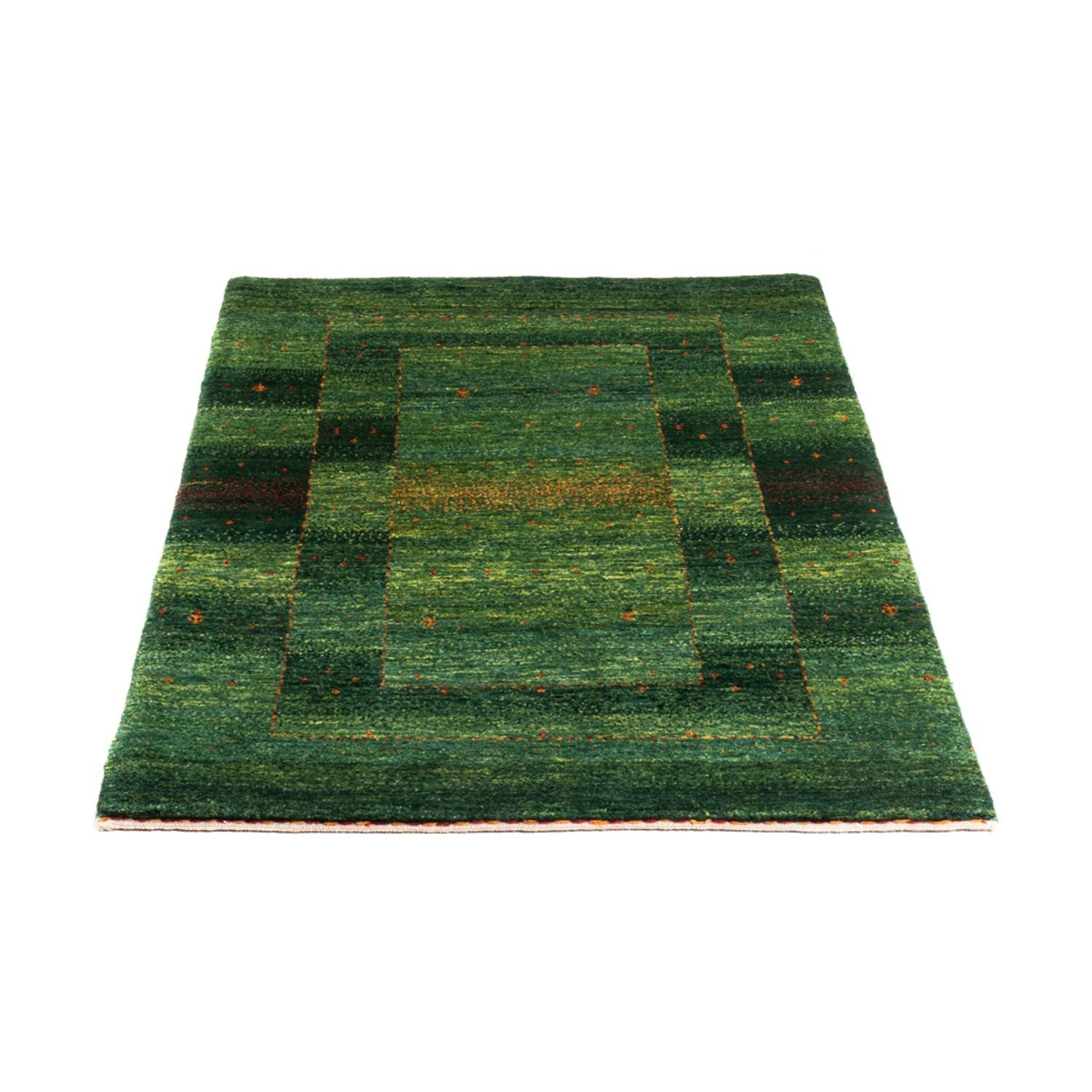 Tappeto Gabbeh - Loribaft Persero - 123 x 79 cm - verde