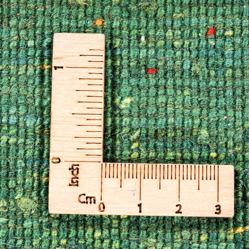Tappeto Gabbeh - Loribaft Persero - 123 x 79 cm - verde