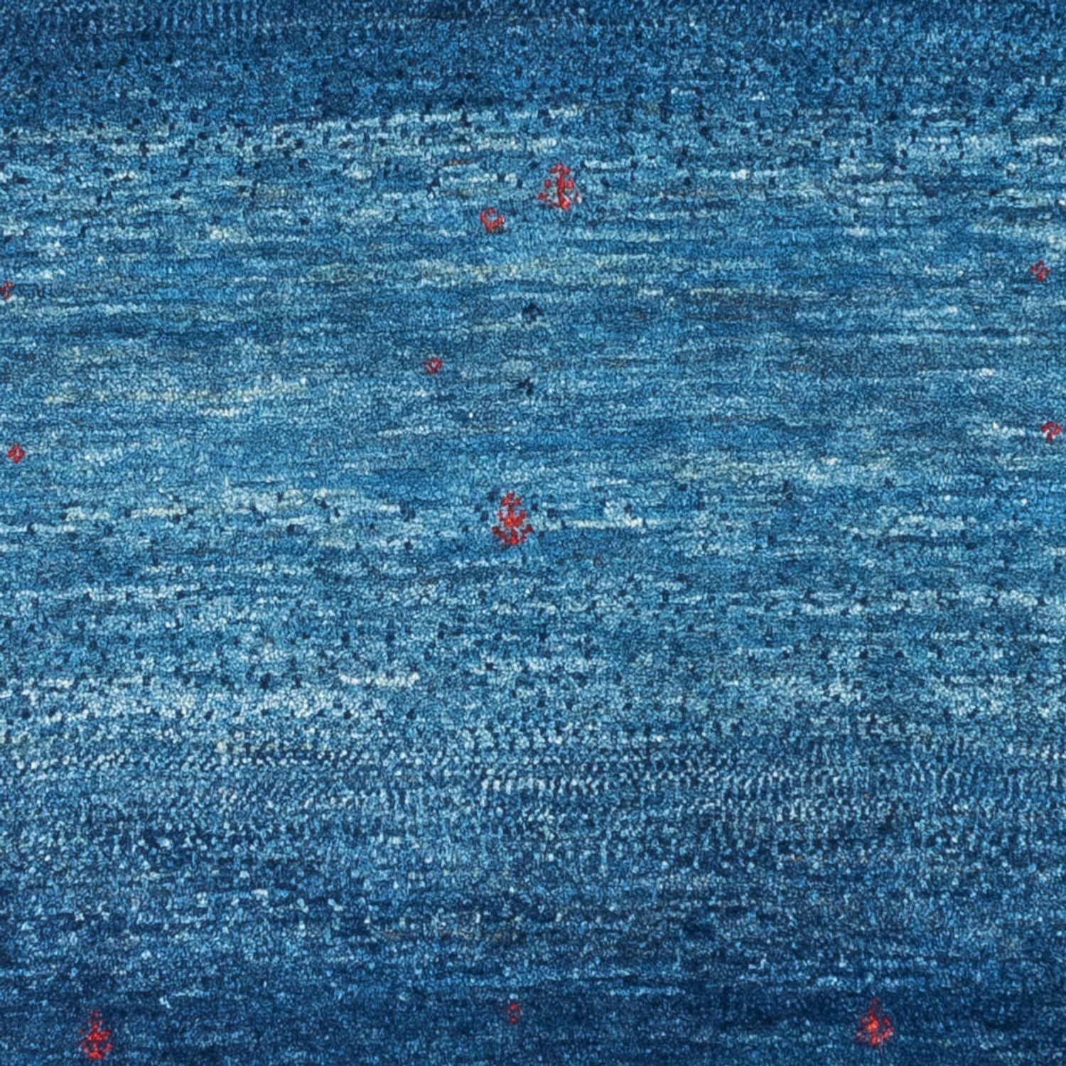 Tappeto Gabbeh - Loribaft Persero - 137 x 83 cm - blu