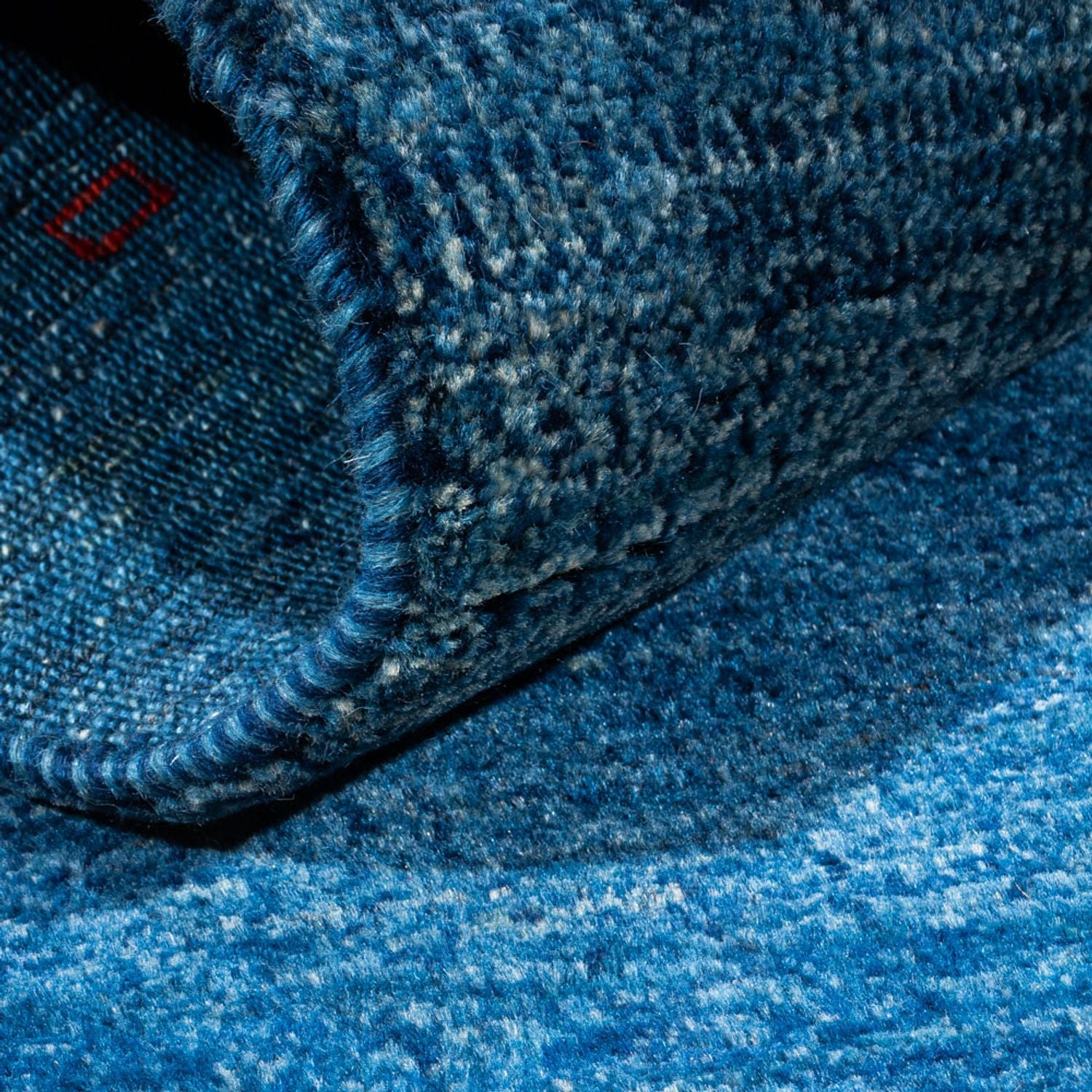 Tappeto Gabbeh - Loribaft Persero - 137 x 83 cm - blu