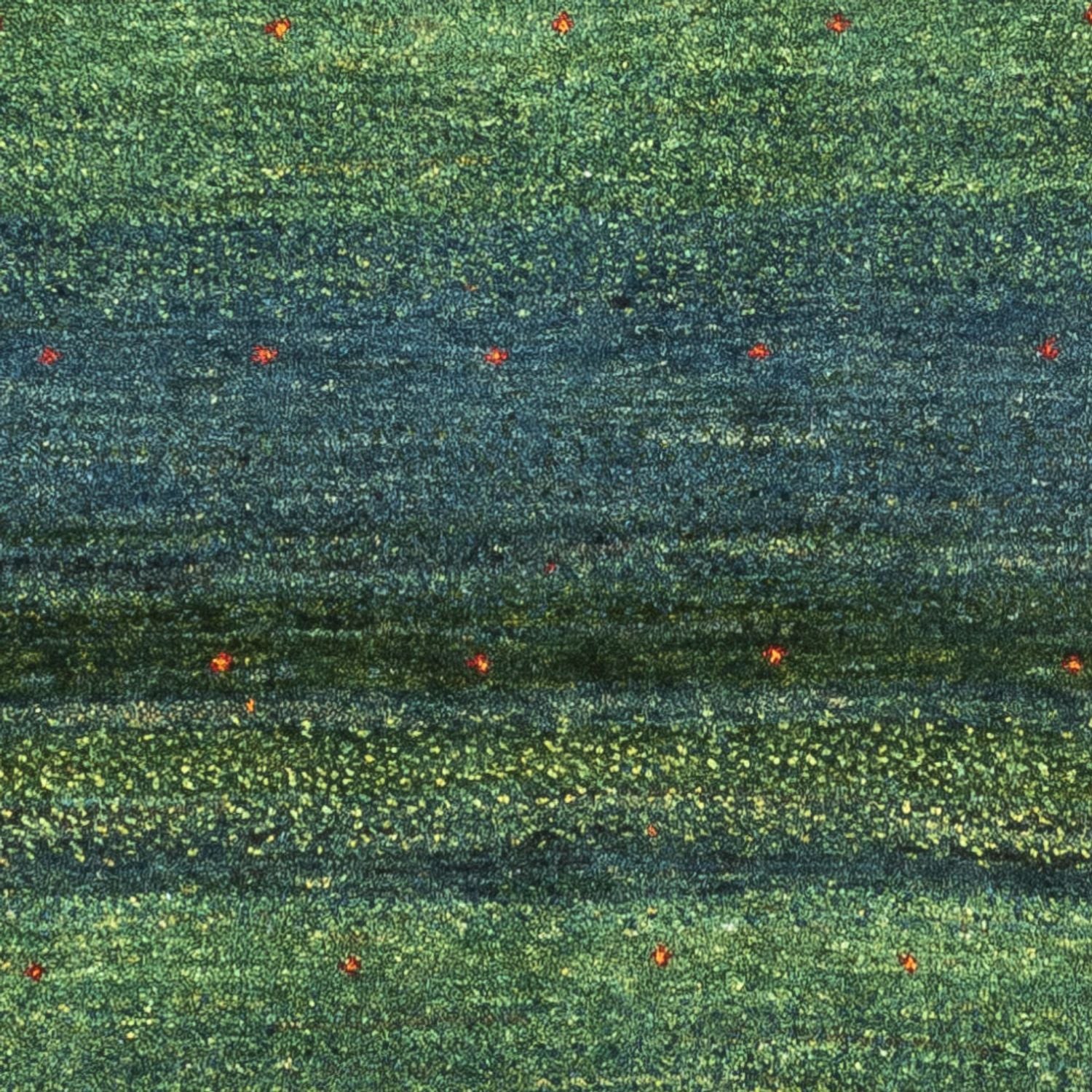 Tappeto Gabbeh - Loribaft Persero - 121 x 80 cm - verde