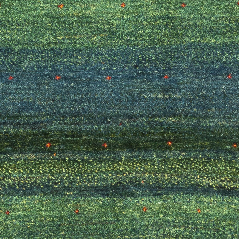 Tappeto Gabbeh - Loribaft Persero - 121 x 80 cm - verde