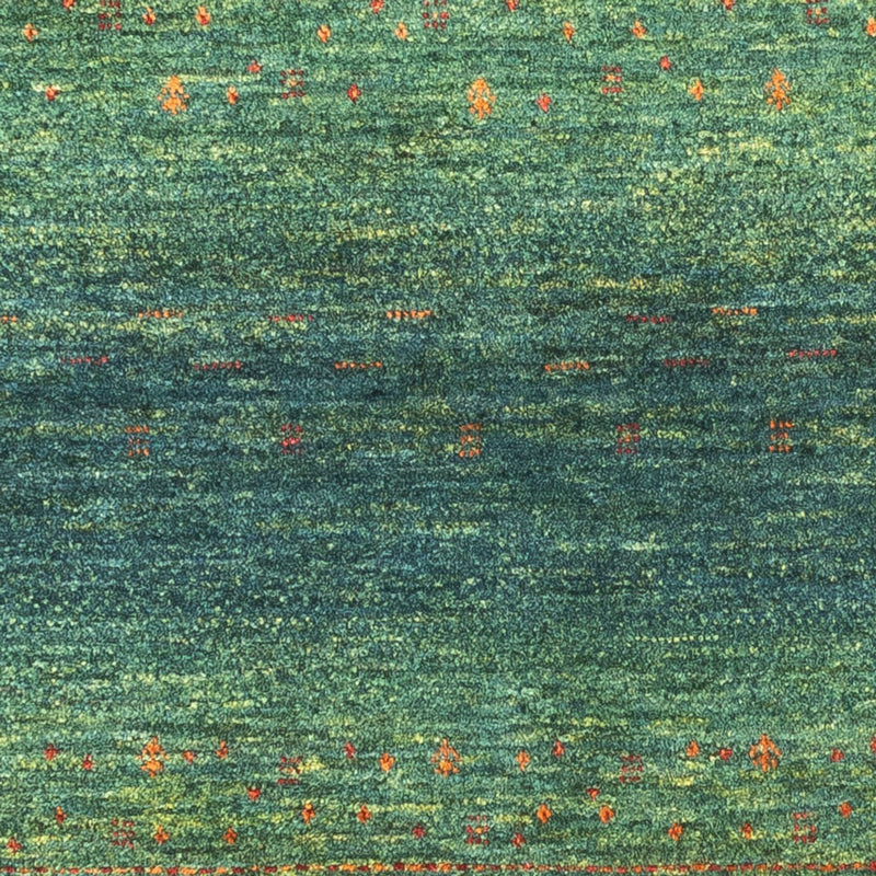 Tappeto Gabbeh - Loribaft Persero - 110 x 82 cm - verde