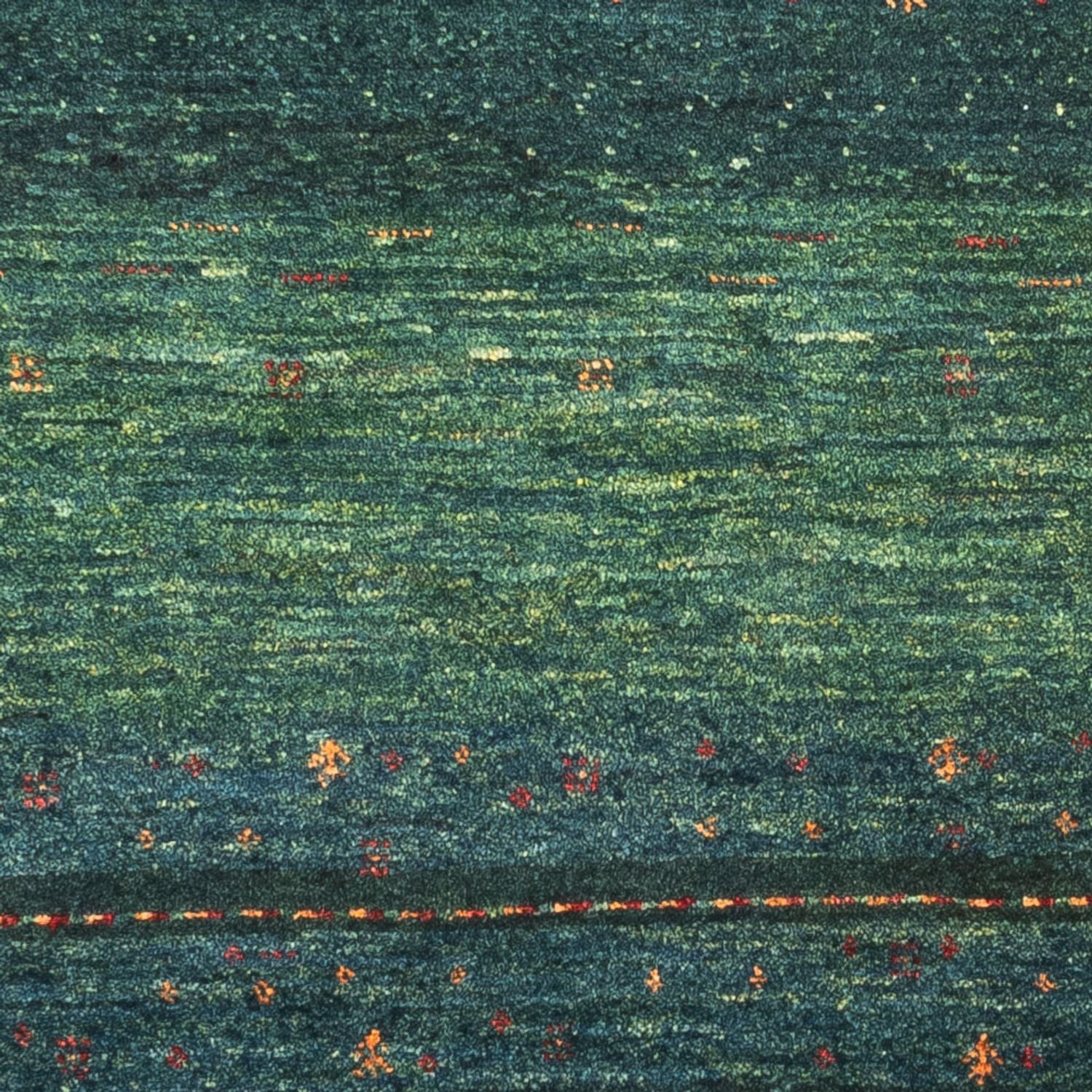 Tappeto Gabbeh - Loribaft Persero - 110 x 81 cm - verde