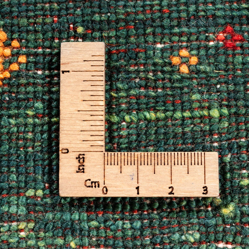 Tappeto Gabbeh - Loribaft Persero - 110 x 81 cm - verde