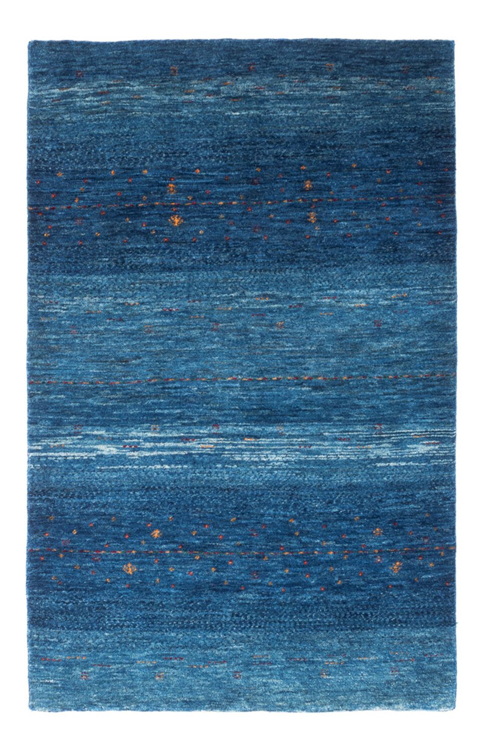 Tappeto Gabbeh - Loribaft Persero - 132 x 84 cm - blu