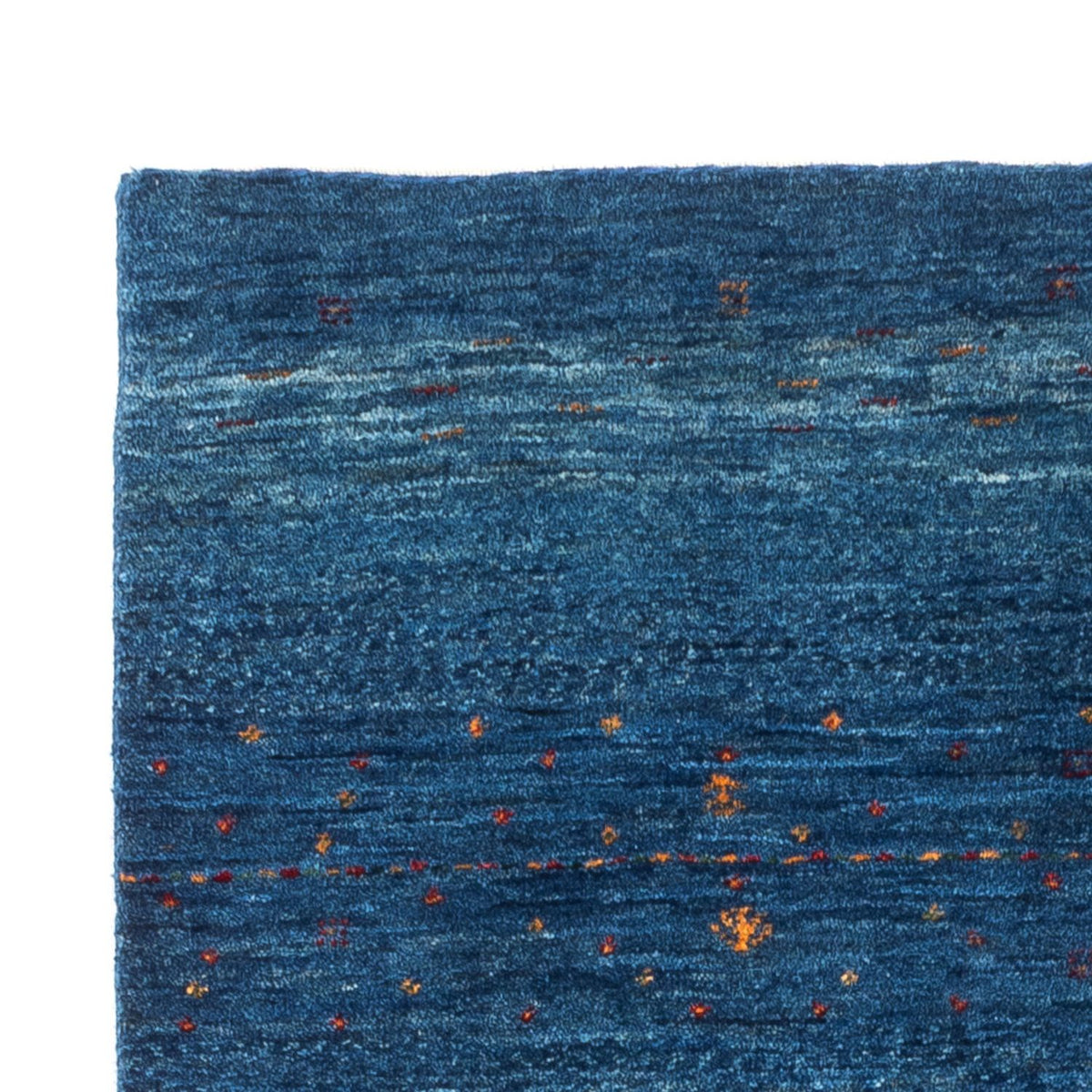 Tappeto Gabbeh - Loribaft Persero - 132 x 84 cm - blu