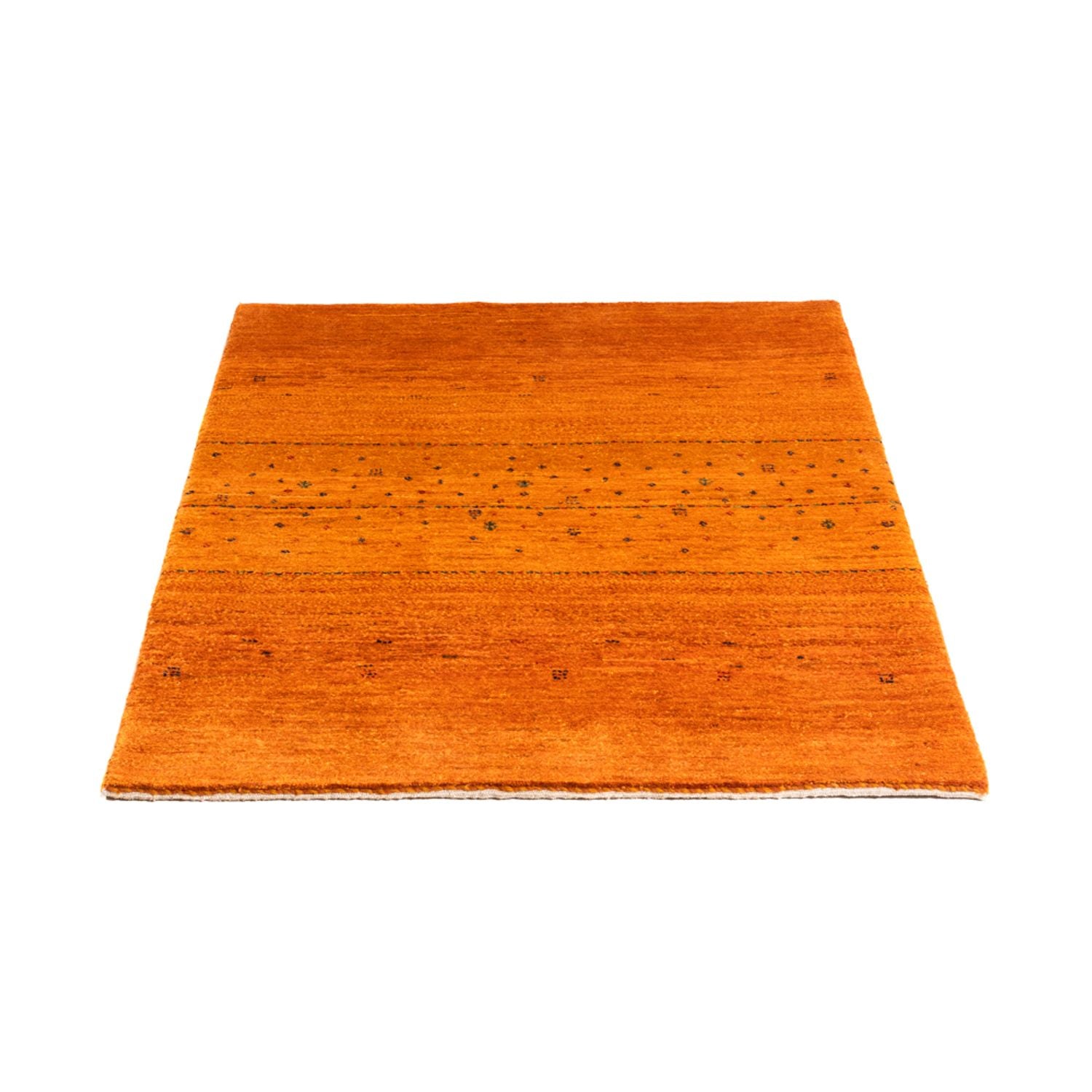 Tappeto Gabbeh - Loribaft Persero - 101 x 80 cm - oro