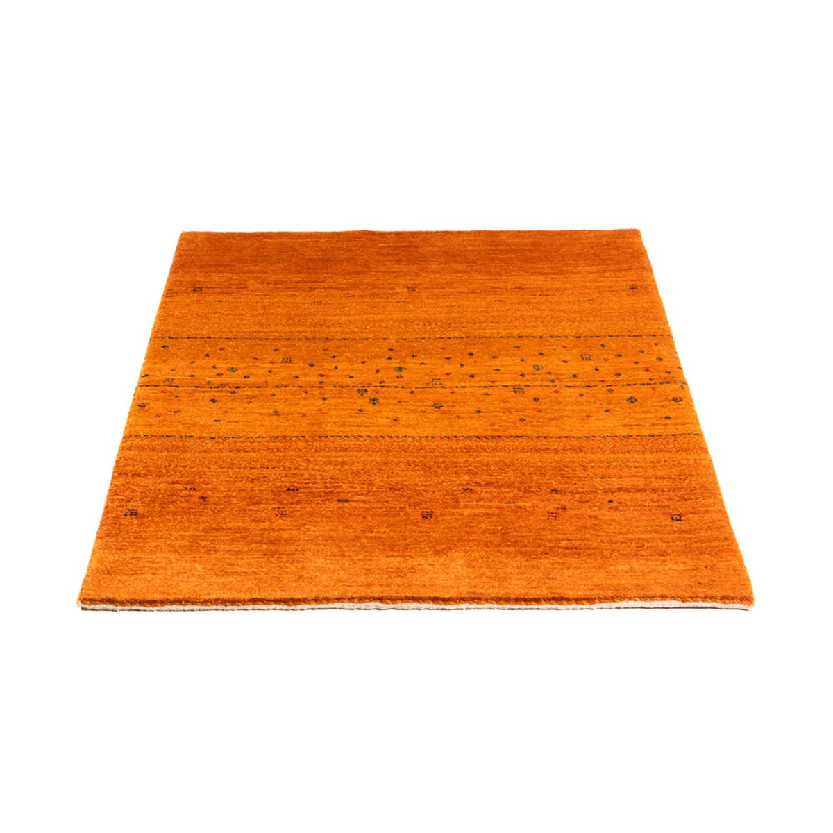 Tappeto Gabbeh - Loribaft Persero - 101 x 80 cm - oro