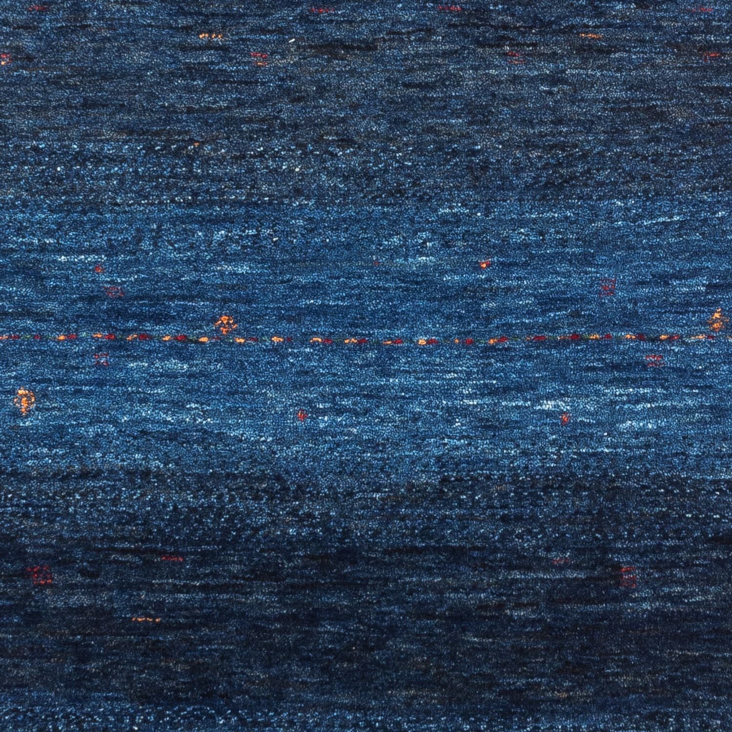 Tappeto Gabbeh - Loribaft Persero - 132 x 83 cm - blu