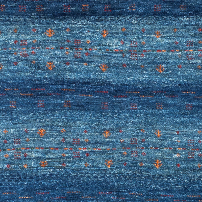 Tappeto Gabbeh - Loribaft Persero - 112 x 100 cm - blu