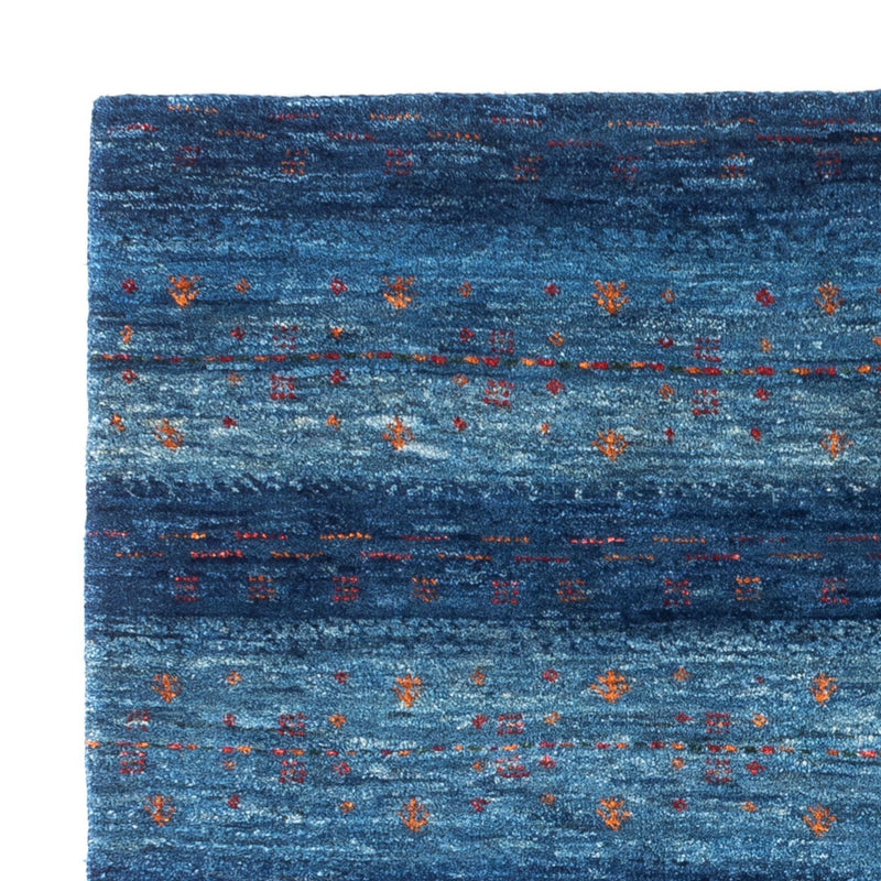 Tappeto Gabbeh - Loribaft Persero - 112 x 100 cm - blu
