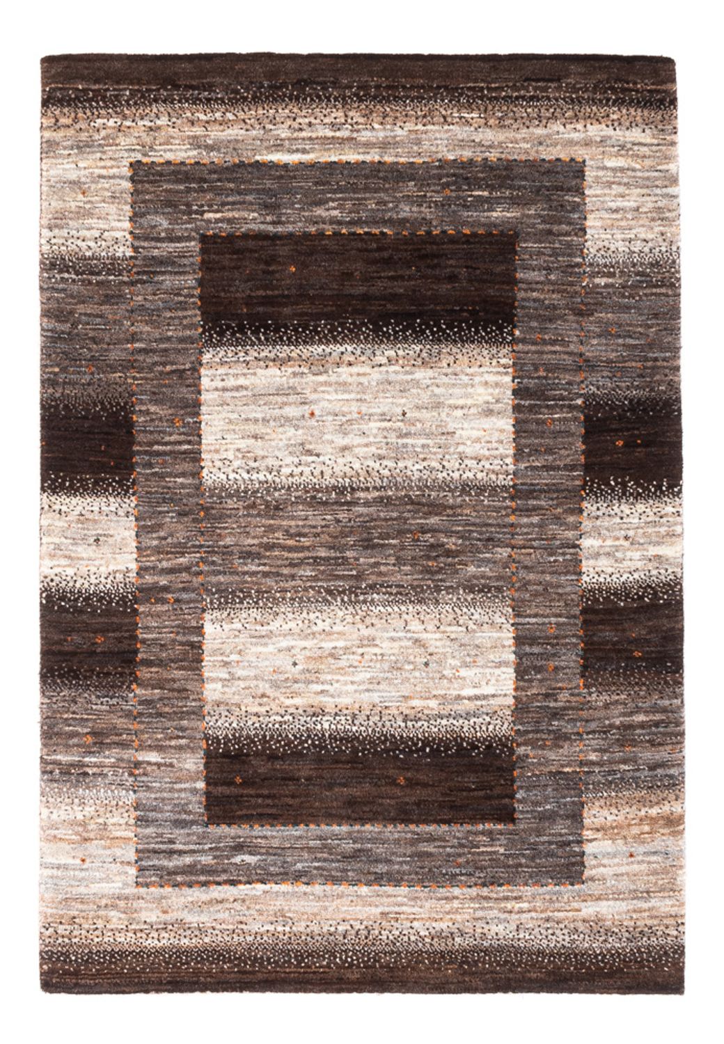 Tappeto Gabbeh - Loribaft Persero - 123 x 84 cm - grigio