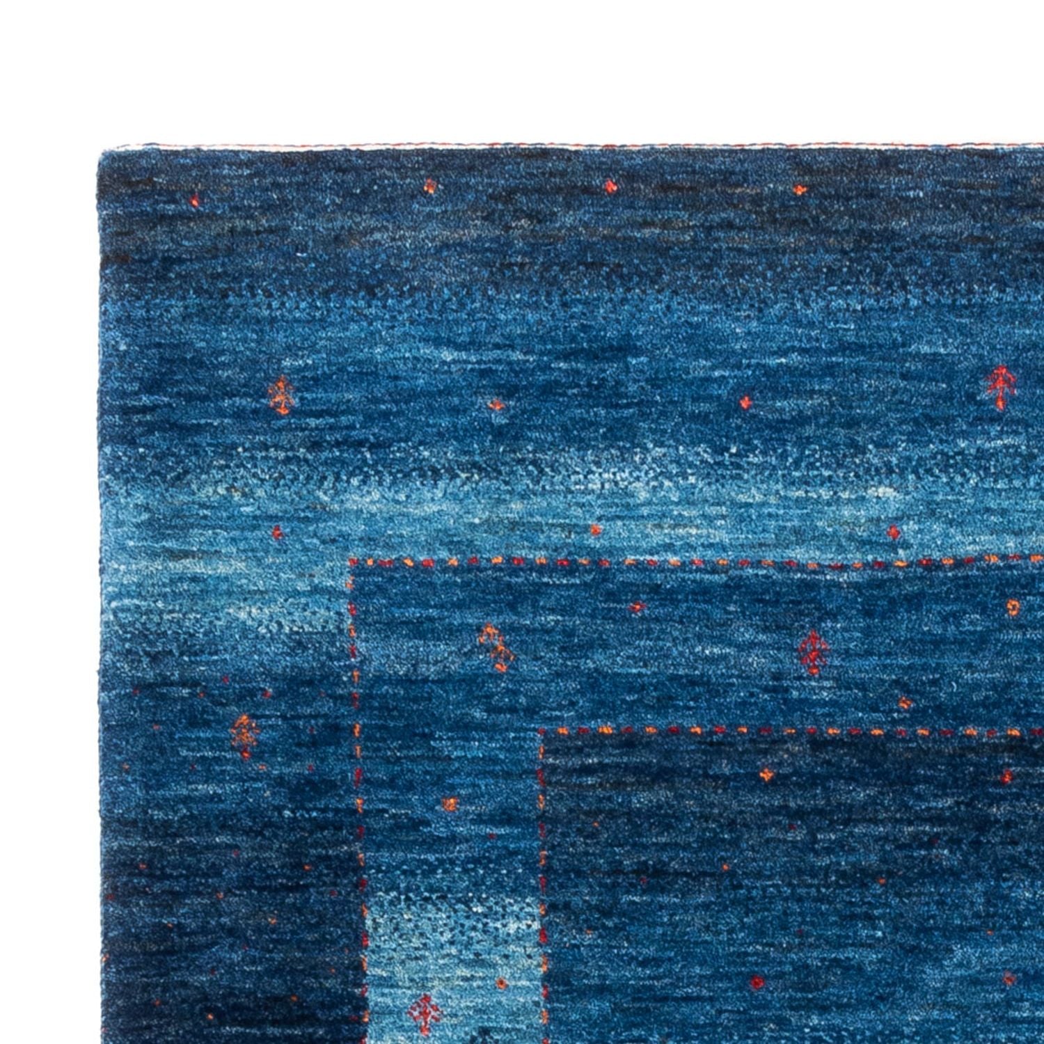 Tappeto Gabbeh - Loribaft Persero - 190 x 128 cm - blu