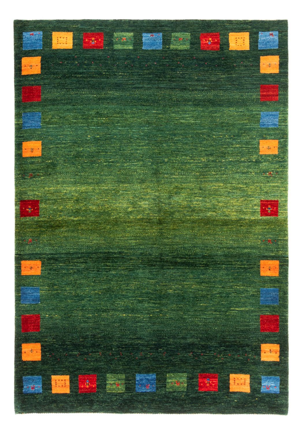 Tappeto Gabbeh - Loribaft Persero - 246 x 176 cm - verde
