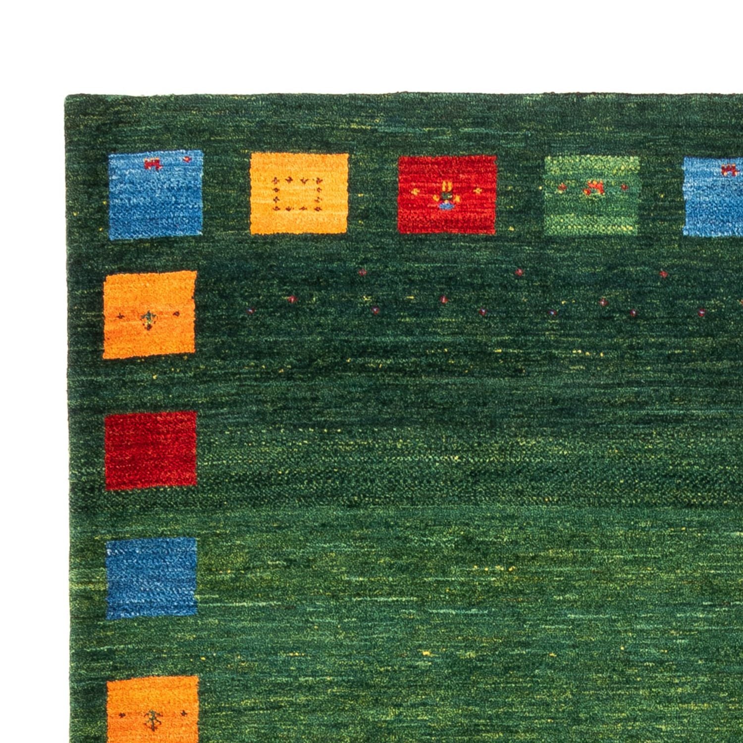 Tappeto Gabbeh - Loribaft Persero - 246 x 176 cm - verde