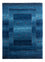 Tappeto Gabbeh - Loribaft Persero - 181 x 128 cm - blu