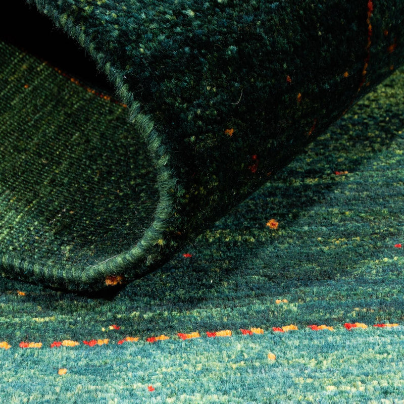 Tappeto Gabbeh - Loribaft Persero - 147 x 100 cm - verde