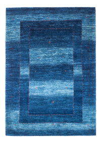 Tappeto Gabbeh - Loribaft Persero - 145 x 101 cm - blu