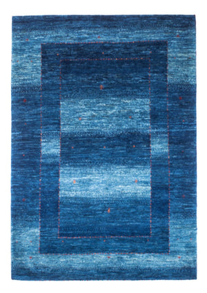 Tappeto Gabbeh - Loribaft Persero - 145 x 101 cm - blu