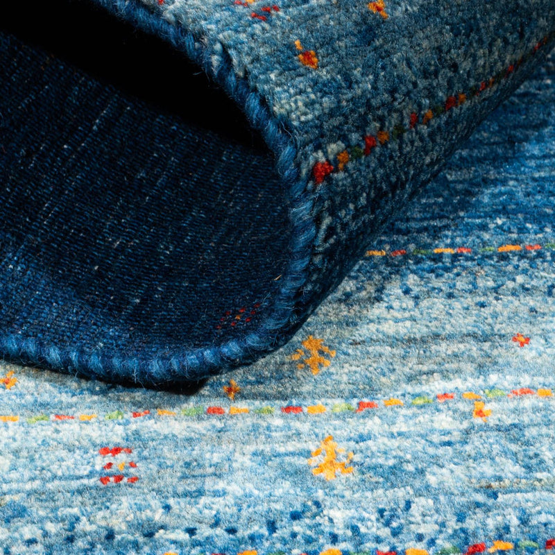 Tappeto Gabbeh - Loribaft Persero - 135 x 82 cm - blu