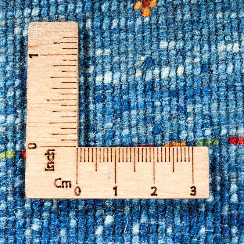 Tappeto Gabbeh - Loribaft Persero - 135 x 82 cm - blu