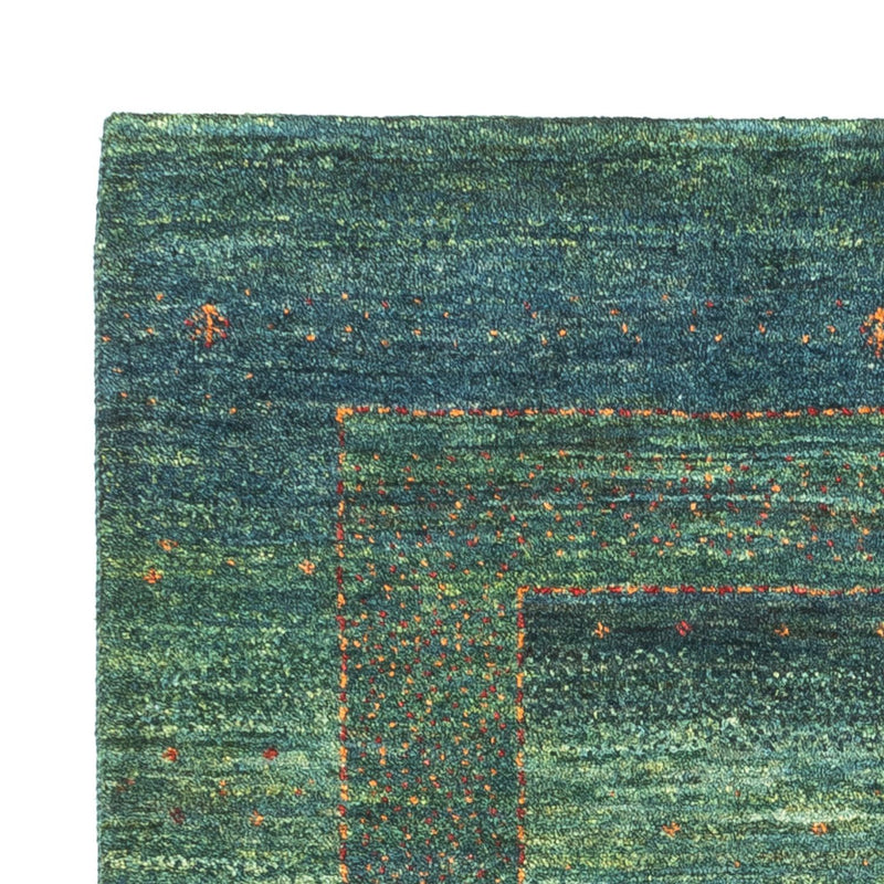 Tappeto Gabbeh - Loribaft Persero - 111 x 83 cm - verde